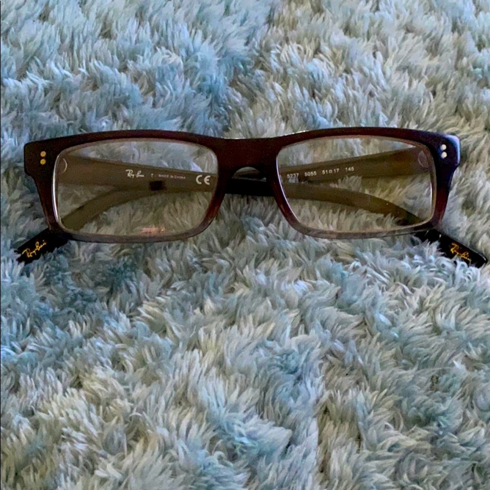 RayBan Dark brown ombré frames. Gently worn.